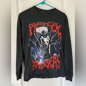 Gender neutral Phoebe Bridgers long sleeve tee in a size Medium.